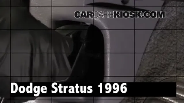 1996 Dodge Stratus ES 2.4L 4 Cyl. Review